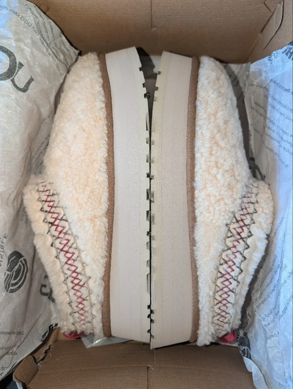 UGG Tazz Heritage Braid Slippers